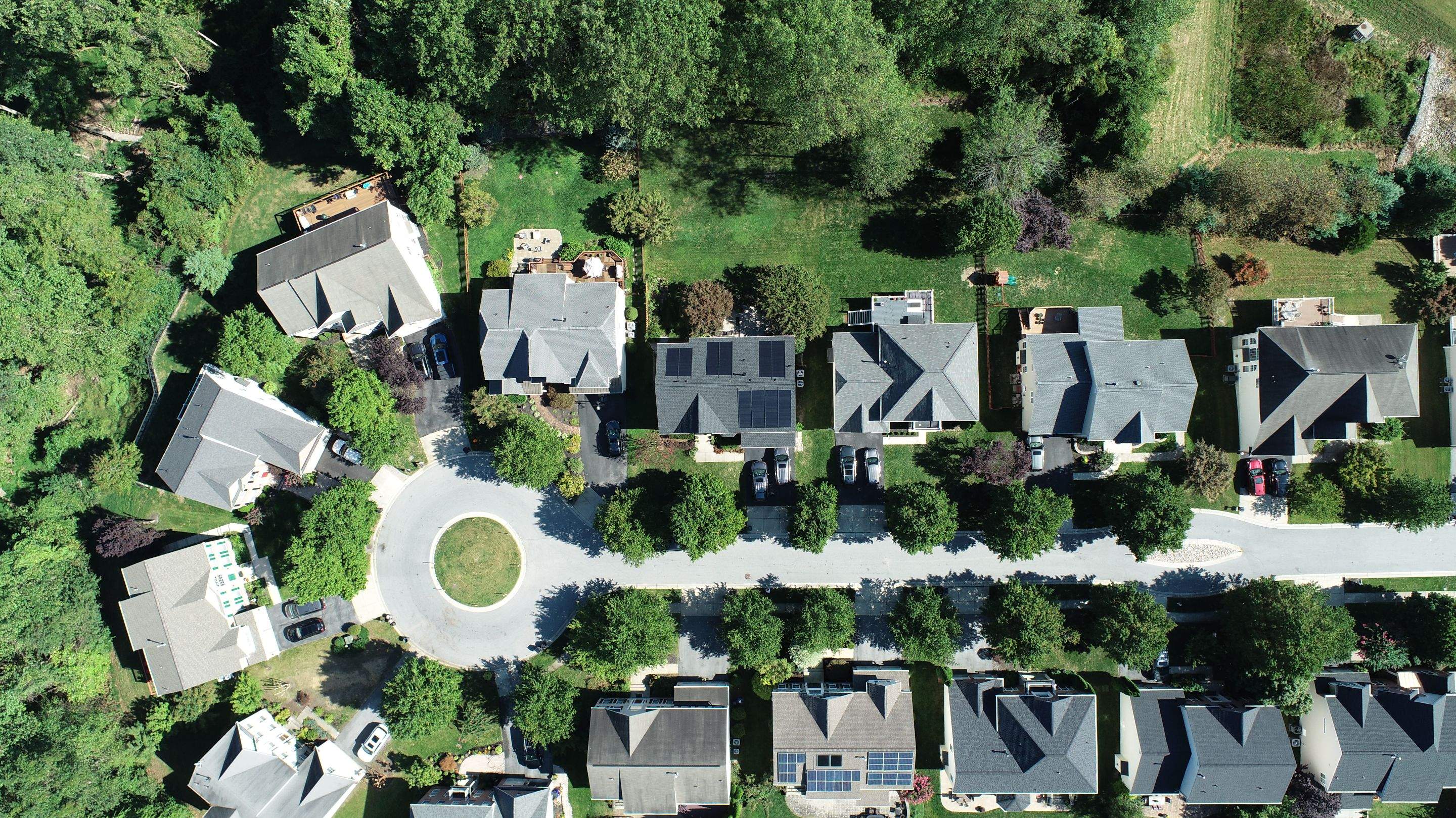 GAF Timberline Solar Roof Ellicott City, MD by American Home Contractors