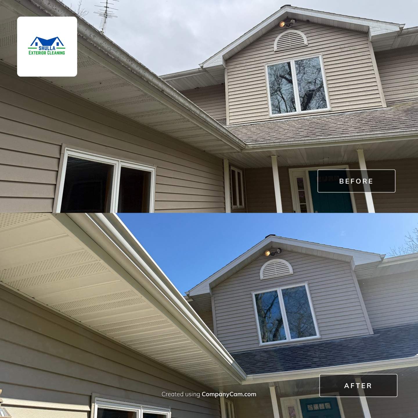 Roof and House Wash by Shulla Exterior Cleaning