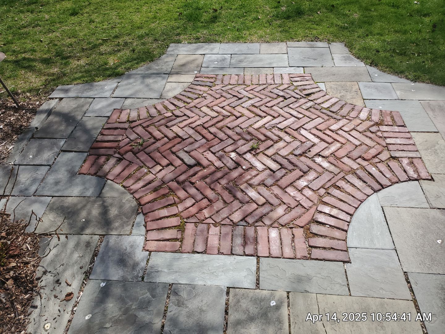 bluestone using Algaecide, soft wash soap by Northern Power Washing LLC.