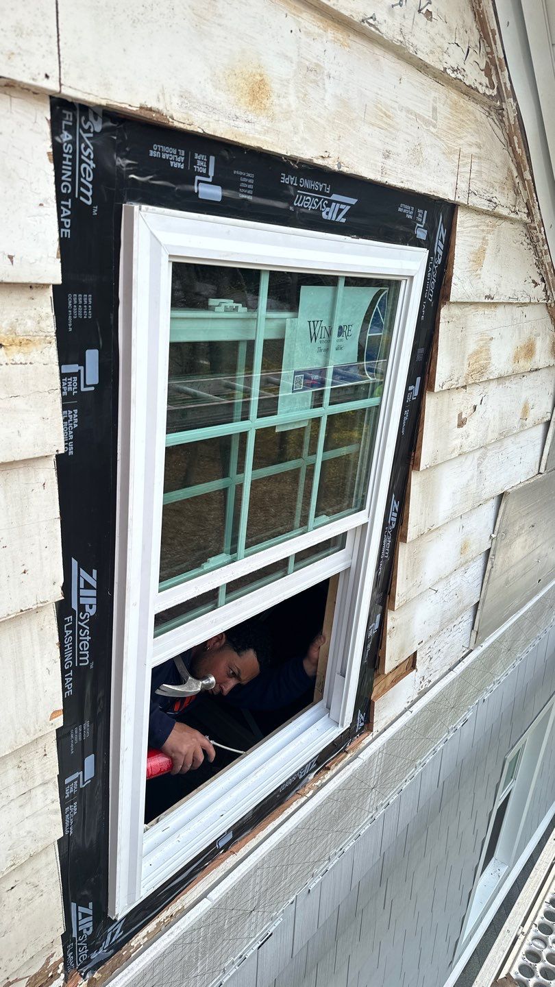 Siding Installation using Certainteed Cedar Impressions Sterling Gray by A Plus Exterior