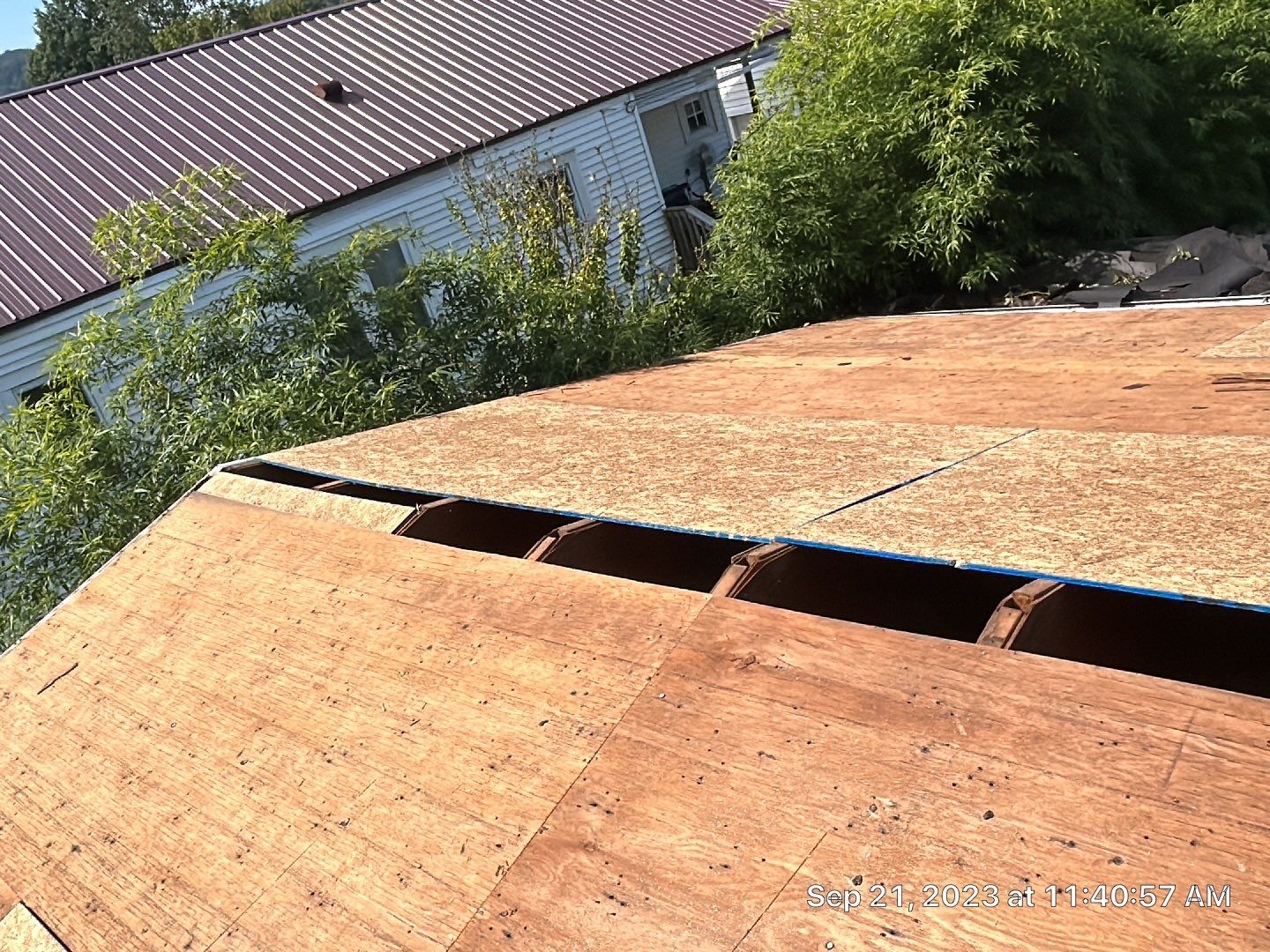 Residential Roofing Repair using Metal by Mr. Roofer