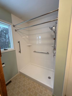 Alcove Bathtub and Shower Installation in Ellsworth, MI