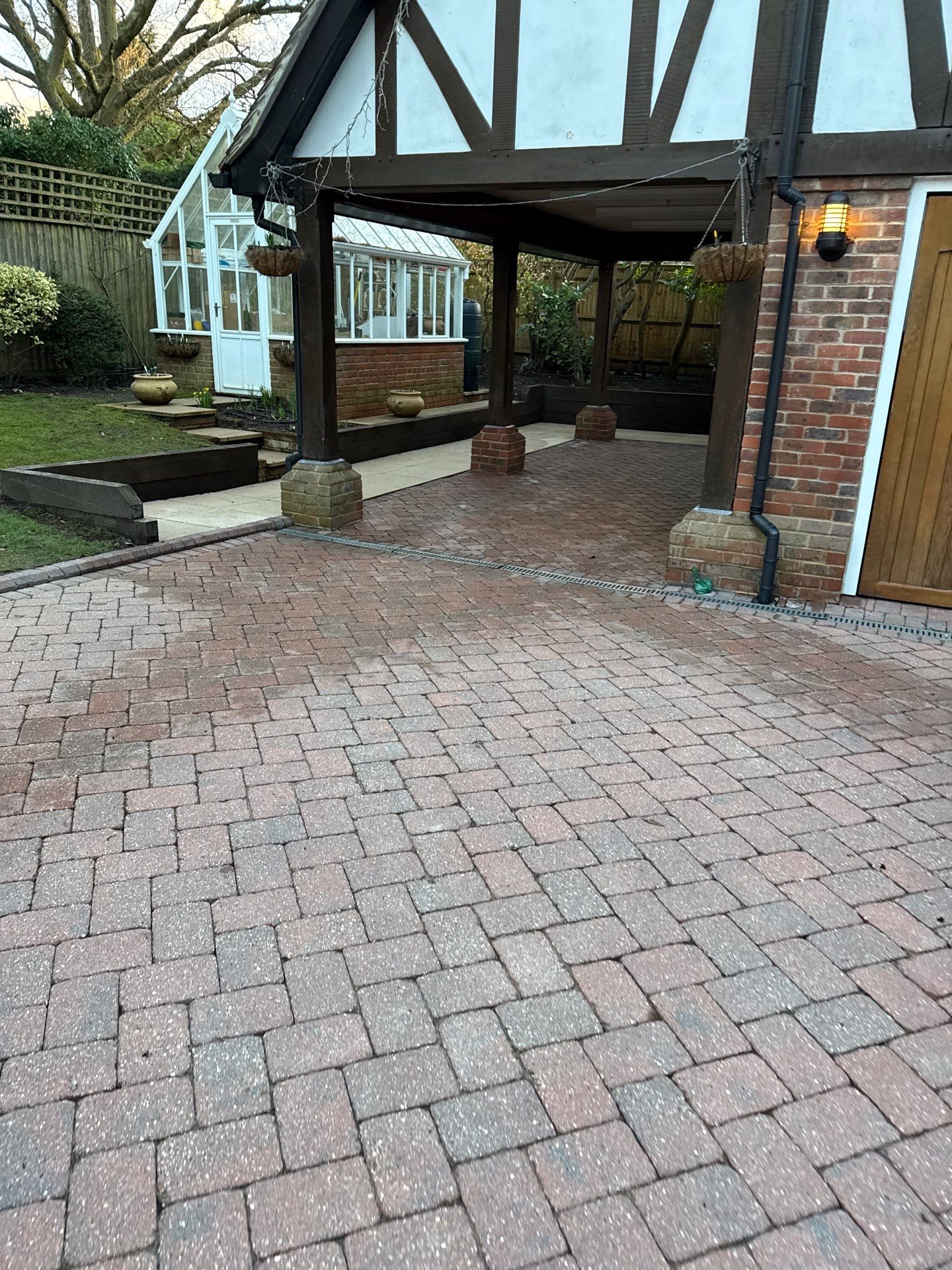 Roof - Driveway - Patio Clean using 18inch Whirlaway FSC by Ges Exterior Cleaning ltd