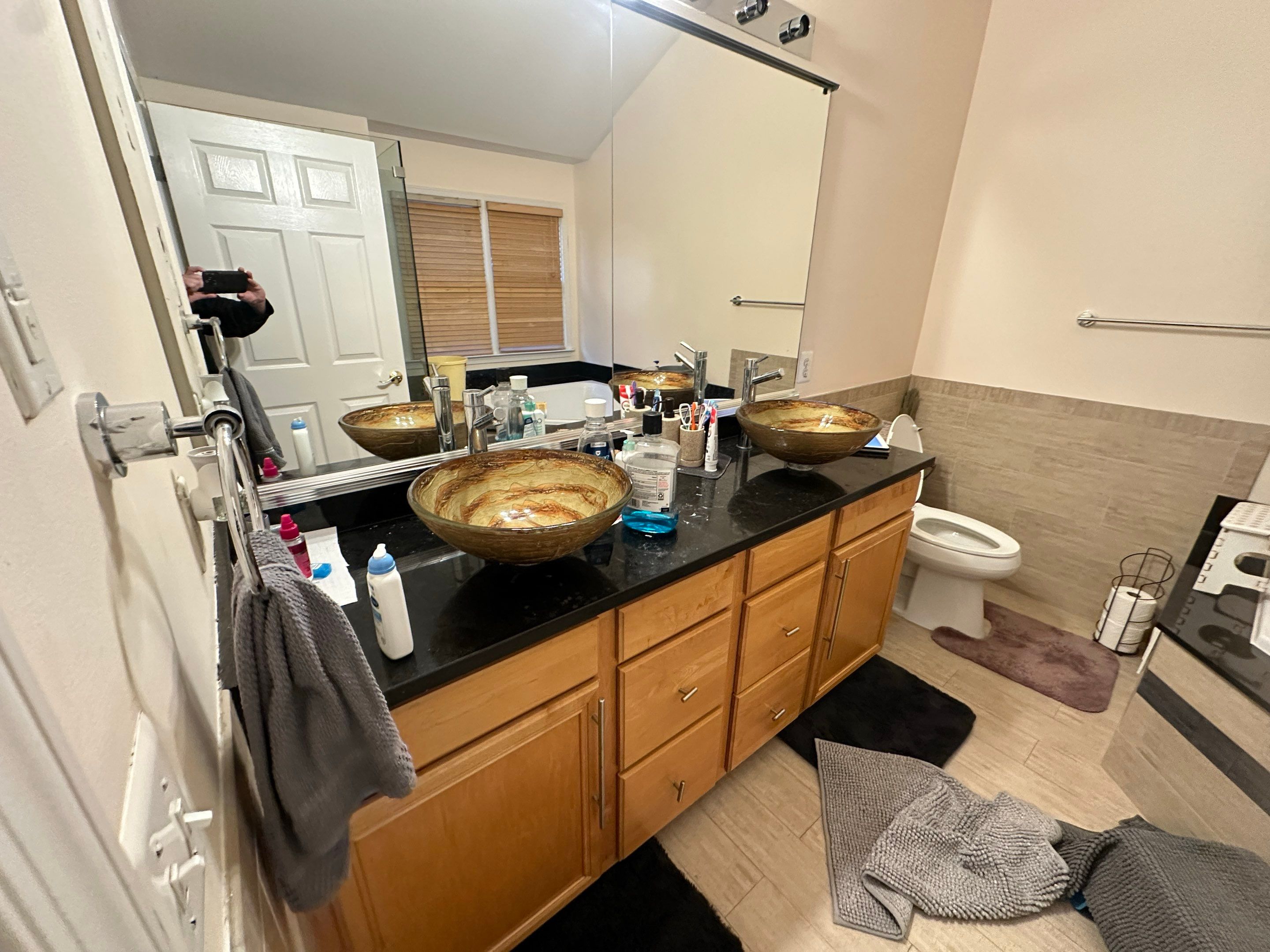 Bathroom Remodel using Tile by Home Concepts Construction