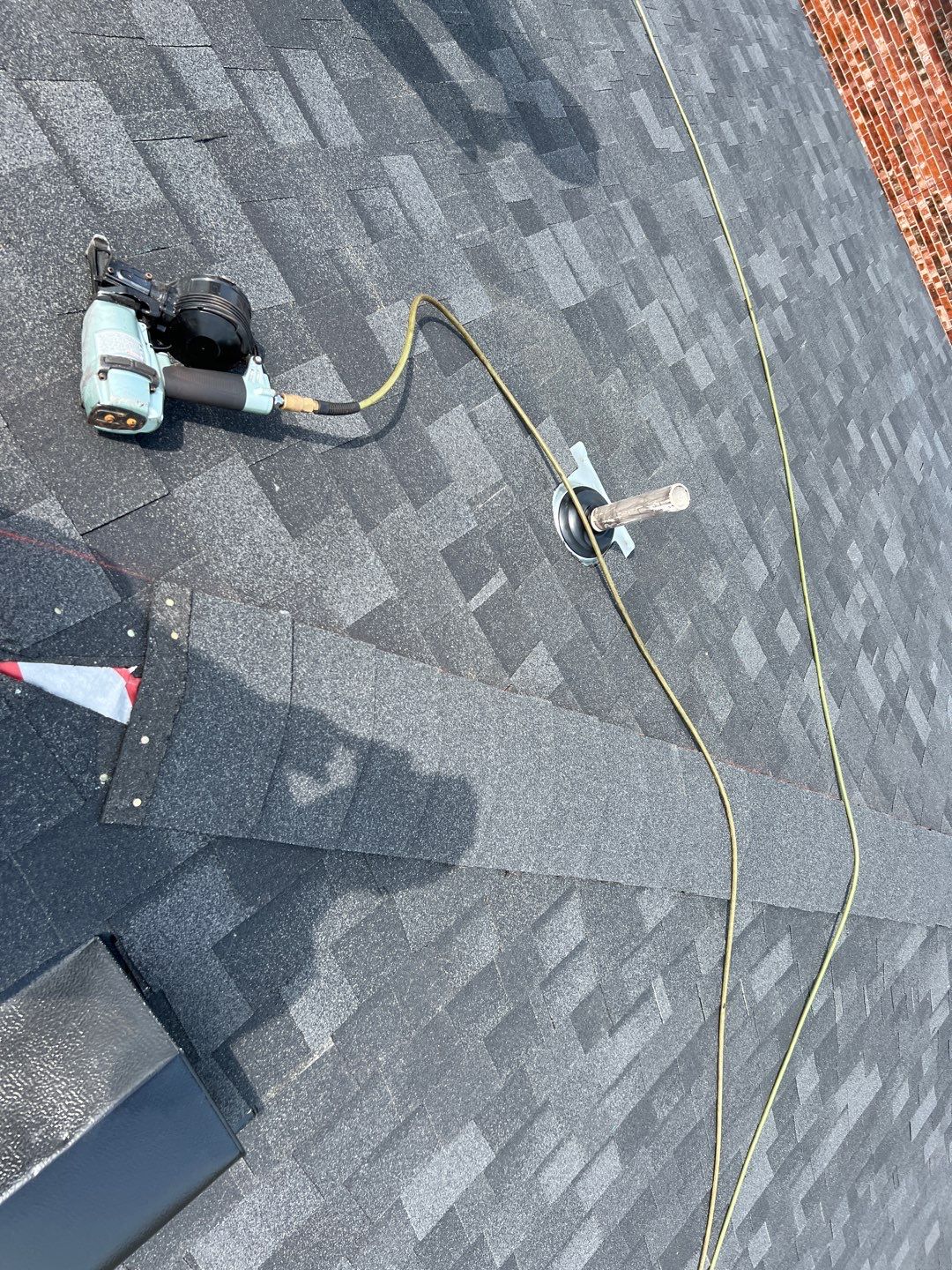 Manor Residential Roof Replacement with Asphalt Shingles and OSB Decking by Caliber Restoration LLC