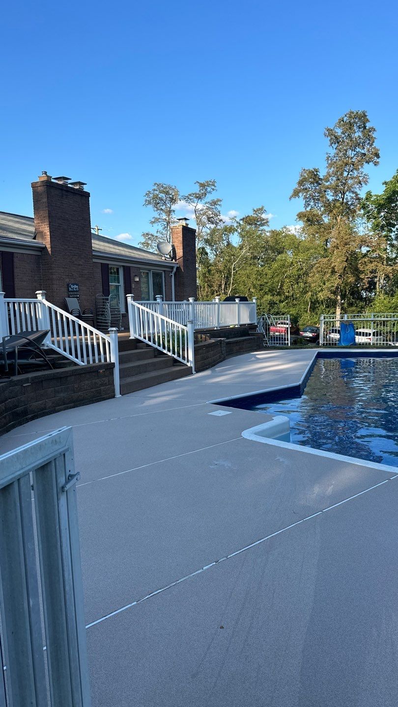 Pool Deck Project in Monroeville by Floors in a Day, Inc
