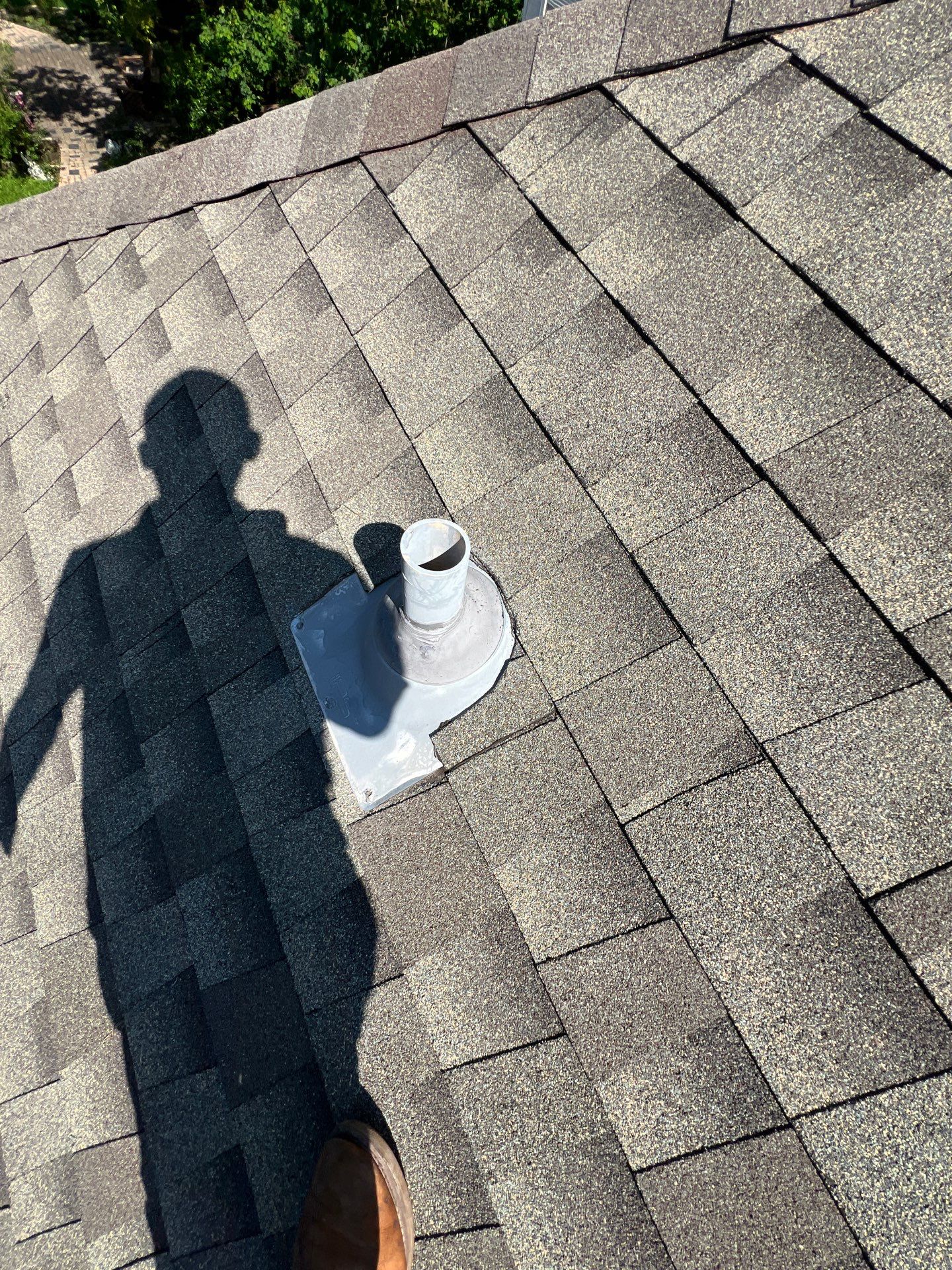 Hail Damage using Metal by Roof Repair Services LLC
