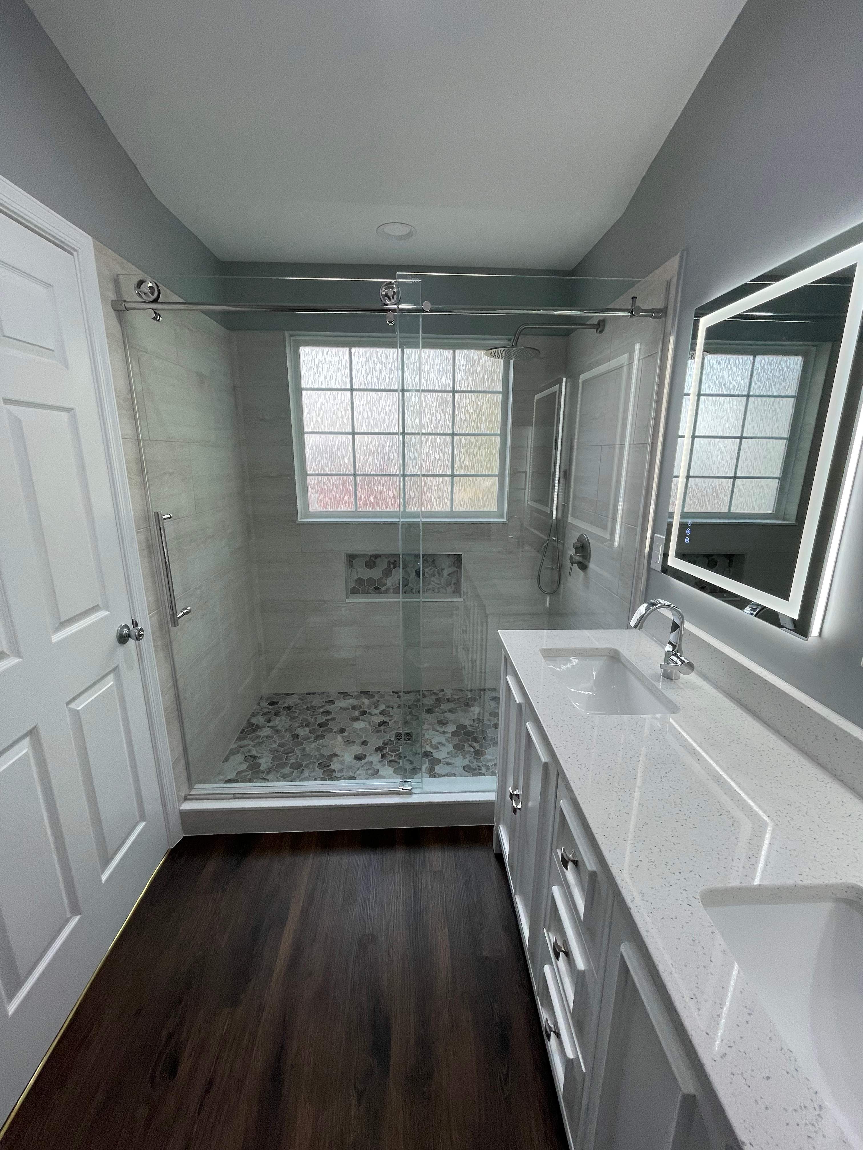 Master Bathroom Remodel - Laurel, MD by Remodel Now