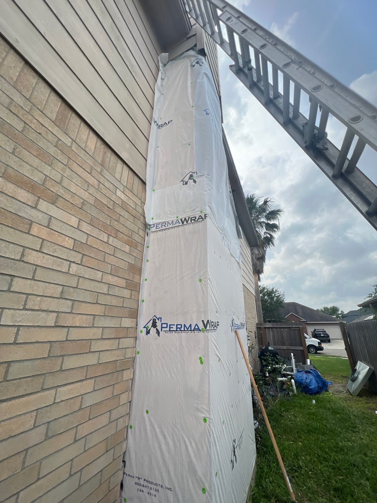 Chimney looks good but its BAD! by Bayfront Roofing and Construction