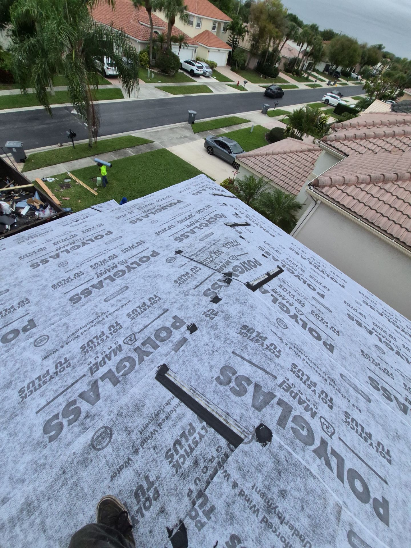 Residential Roofing Installation using WestLake Roofing Tile by BLUES BROTHERS ROOFING