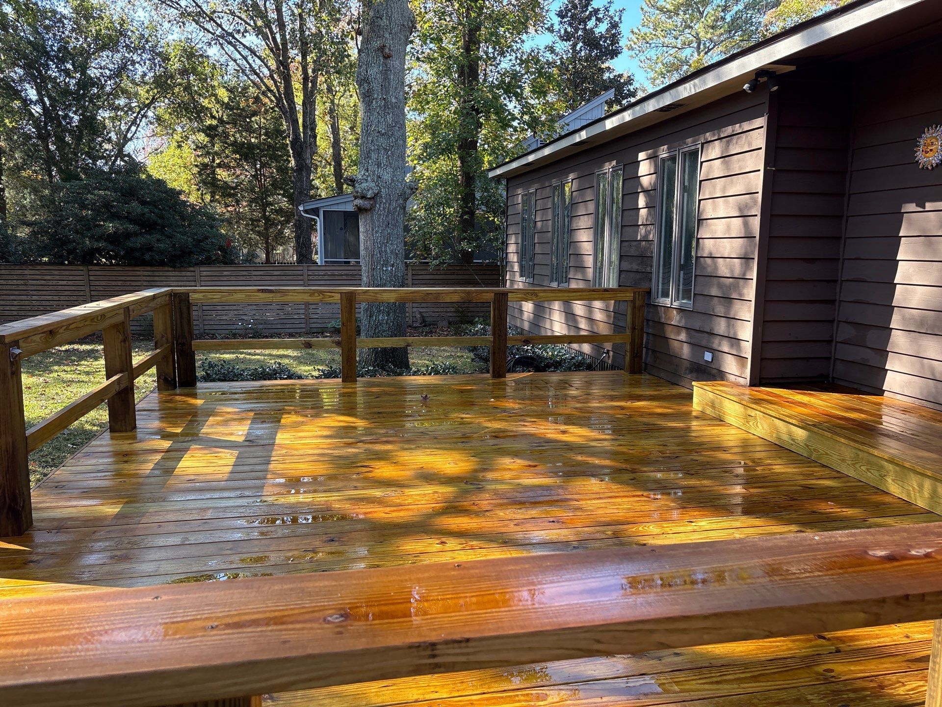 Wood Deck using Wood Sealant by DuraSeal