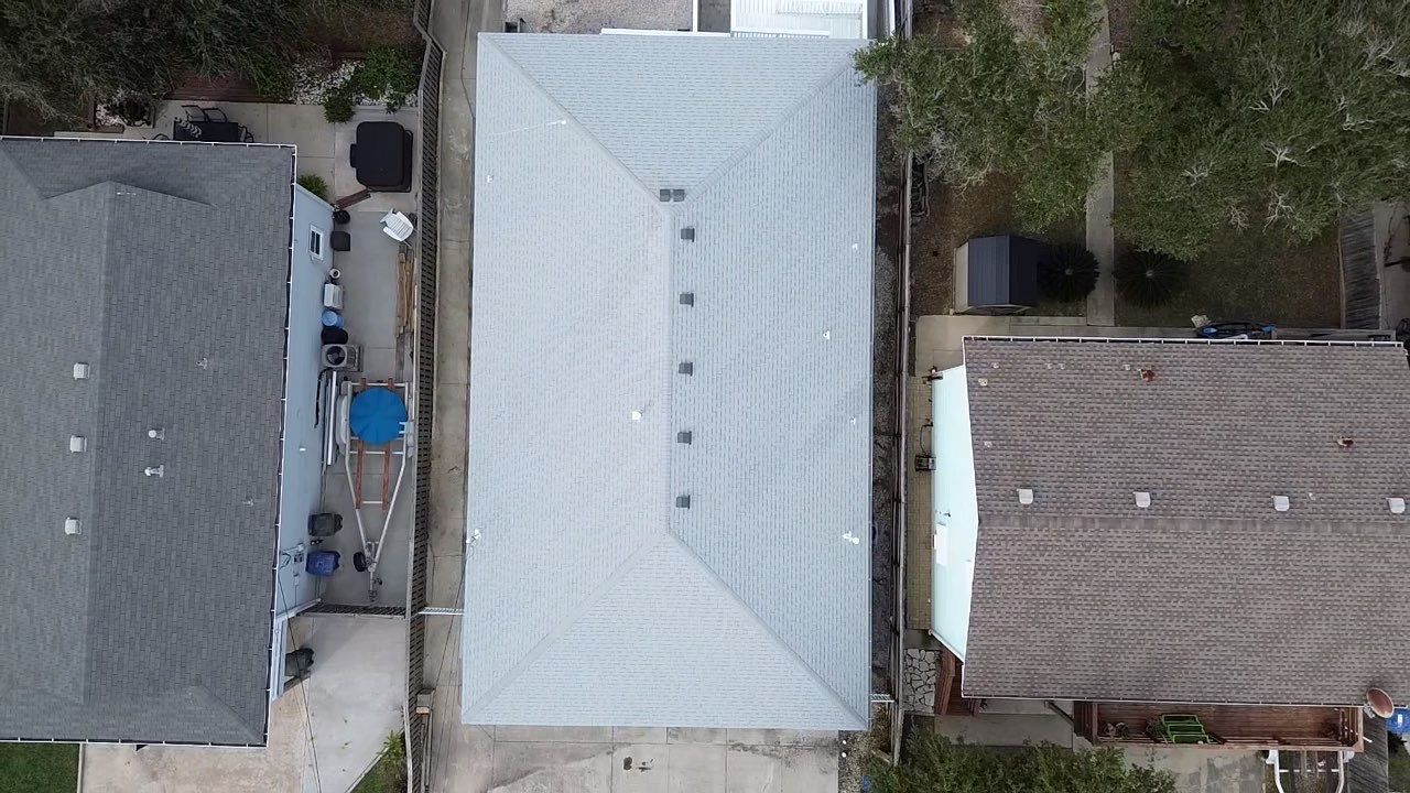 Residential Roofing Installation using Owens Corning Shasta White by Lighthouse Roofing