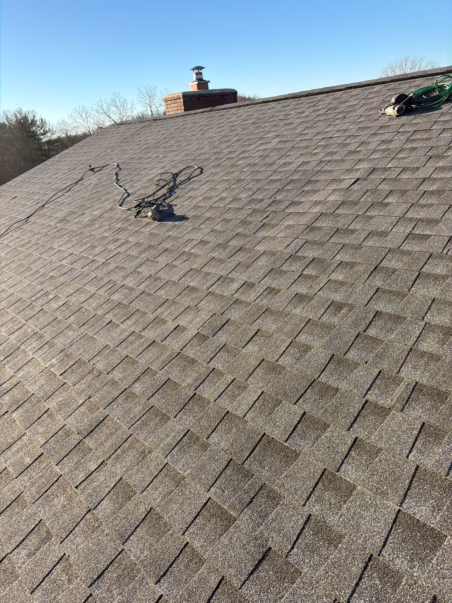 Residential Roofing Installation using GAF Timberline HDZ Pewter Gray by Rainstoppers Roofing