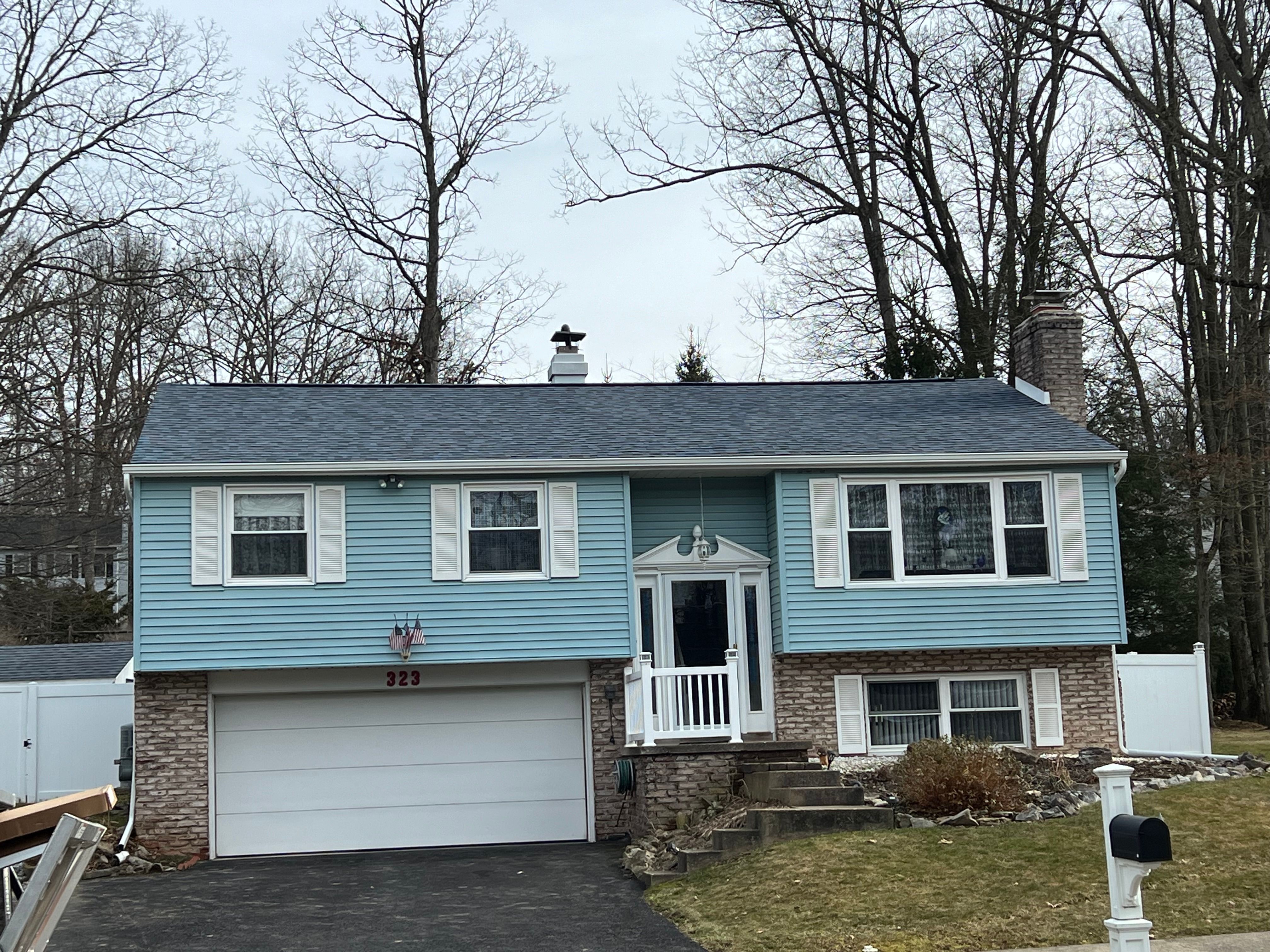 A roof replacement in State College, PA using Owens Corning shingles. by Starway Roof Systems