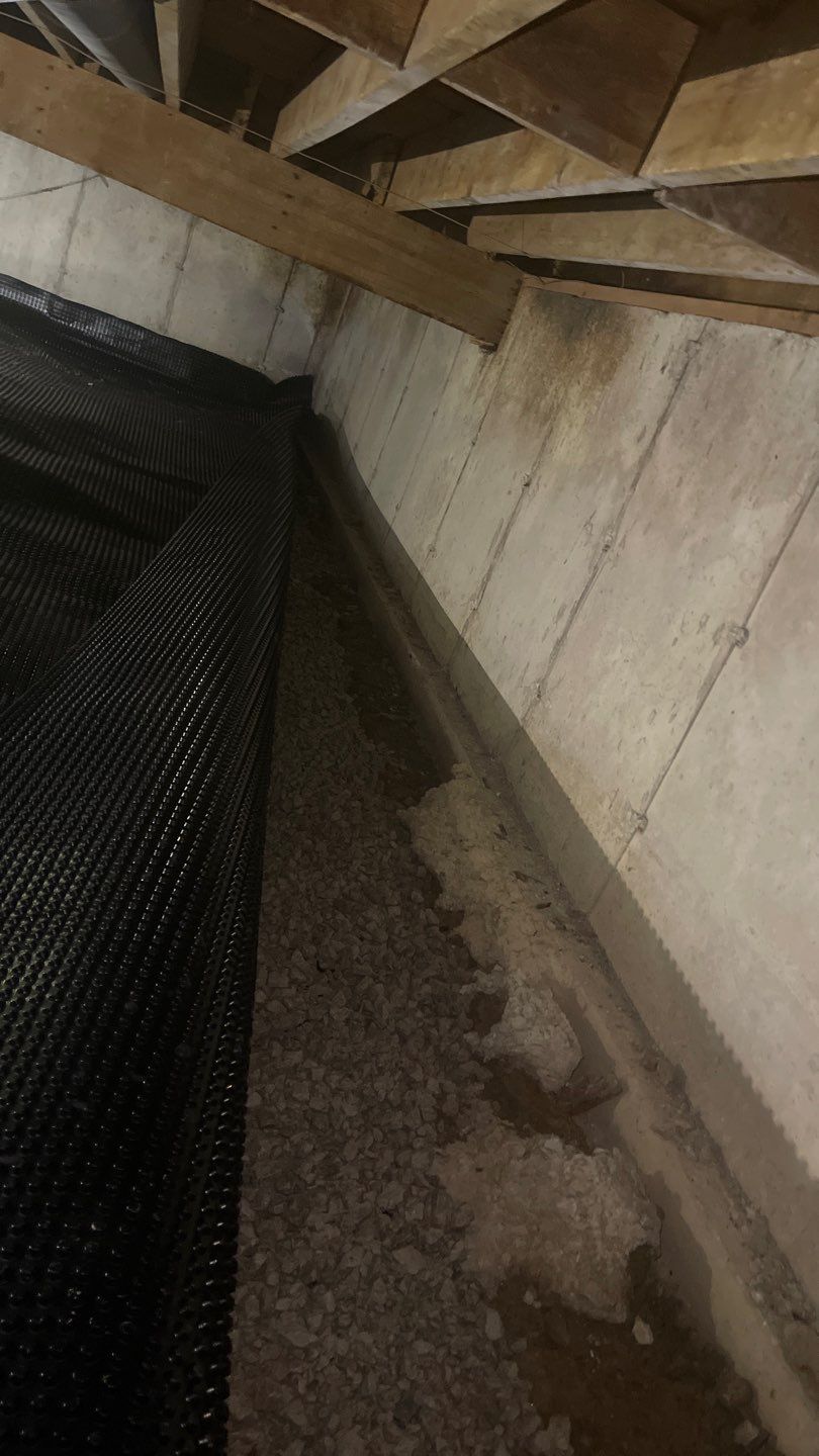 Crawl Space Project and Encapsulation by Toledo Basement Repair 