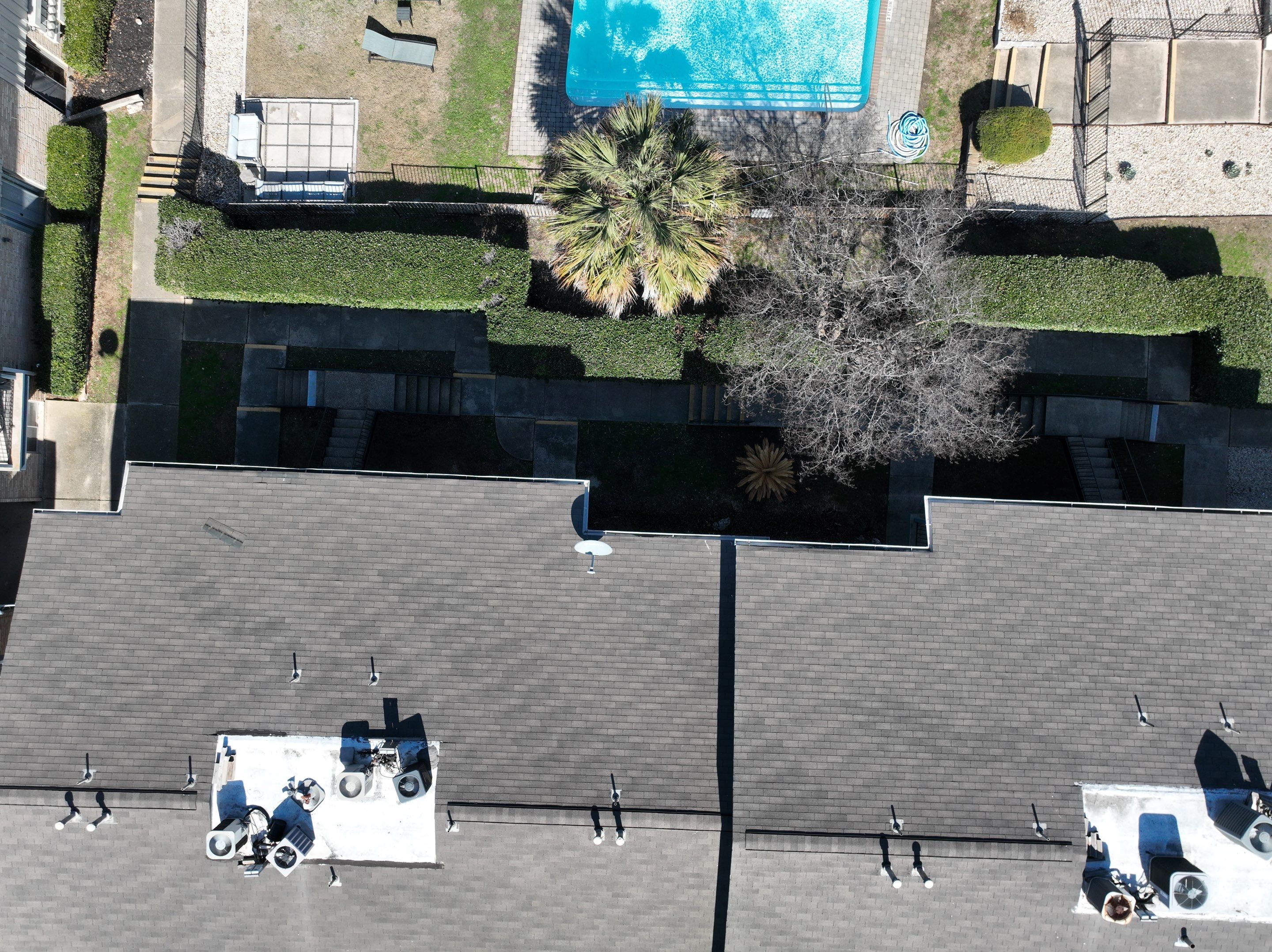 Commercial Roof Inspection using Drone Inspection by Premier Roofing and Contracting