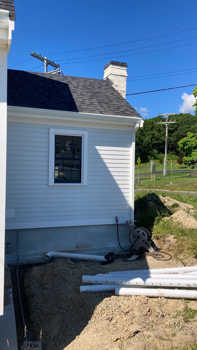 Sandwich, MA Gutter Installation using 5" K-Style Aluminum Gutter by Gutter Pro Enterprises