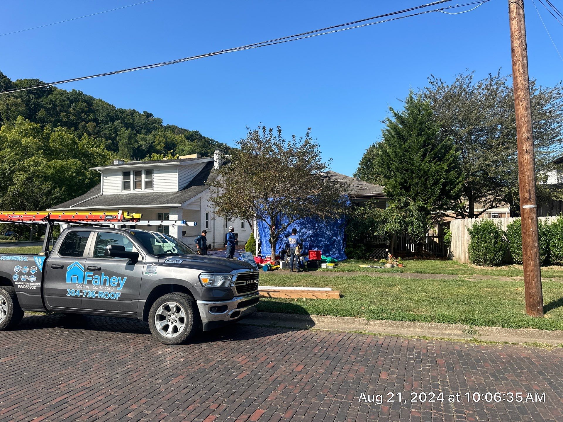Residential Roofing Installation using Certainteed Landmark Pro Shingles by Fahey Roofing + Contracting