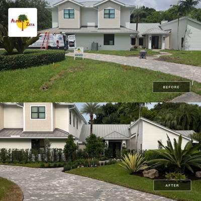 “Tropical Tranquility: Palm City Paradise”