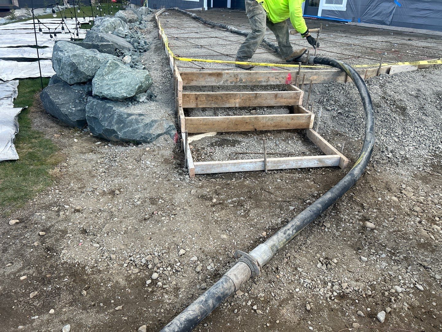 Randy | Driveway Paving & Stamped Patio Finish, Asphalt & Concrete Project by Jireh Asphalt & Concrete Inc 