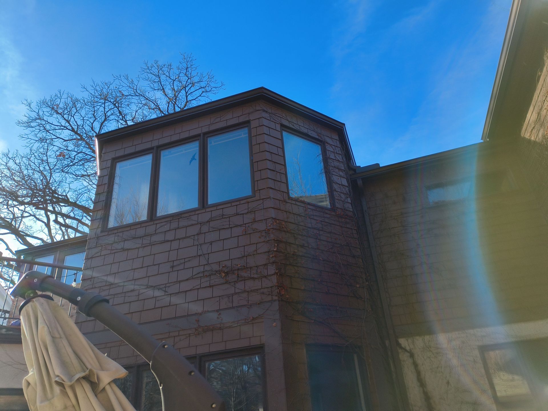 5" Musket Brown Gutter Installation – Edina, MN by Next Level Seamless Gutters / Exteriors Inc.