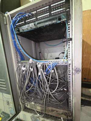 Structured cabling installation by CimaSolutions