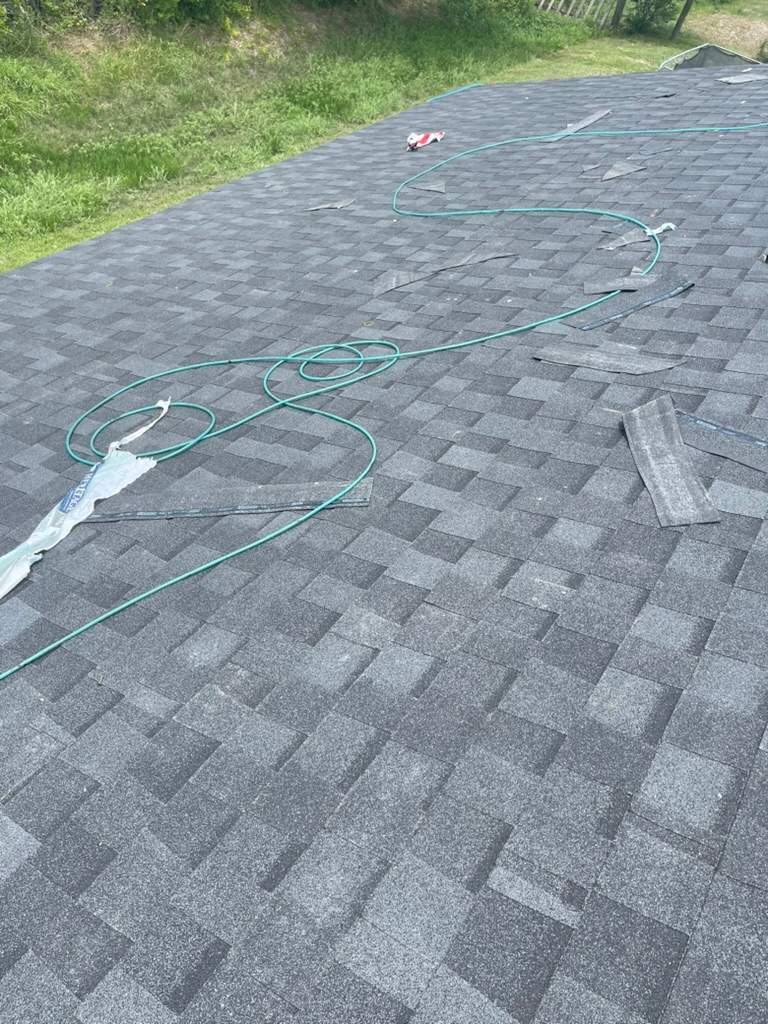 Residential Roofing Installation using TAMKO Heritage Shingles by Black Coast Roofing
