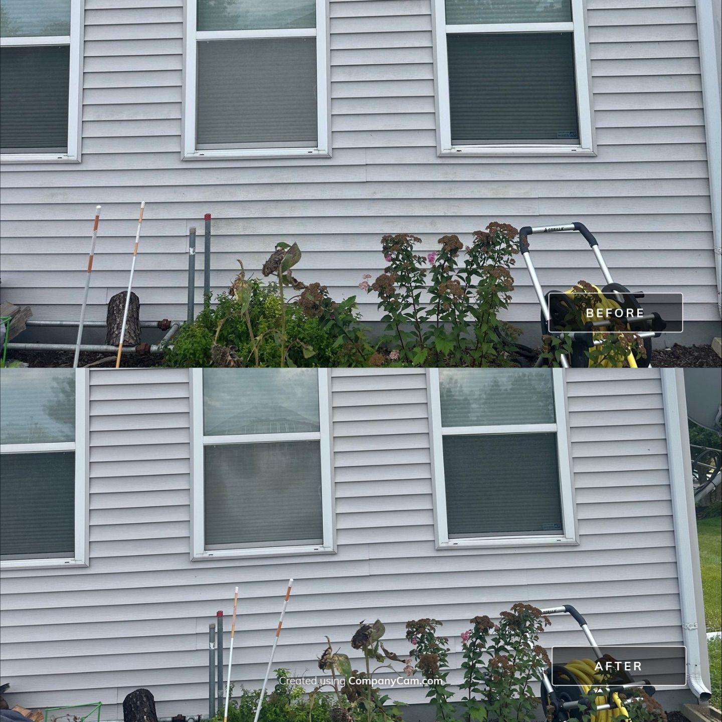 Project in Kenosha by Simmons Power & Soft Washing