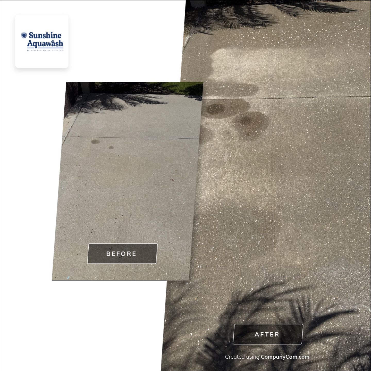 Concrete Driveway, Sidewalk, and Entryway Cleaning in Raven Crest, Bradenton, FL by Sunshine AquaWash