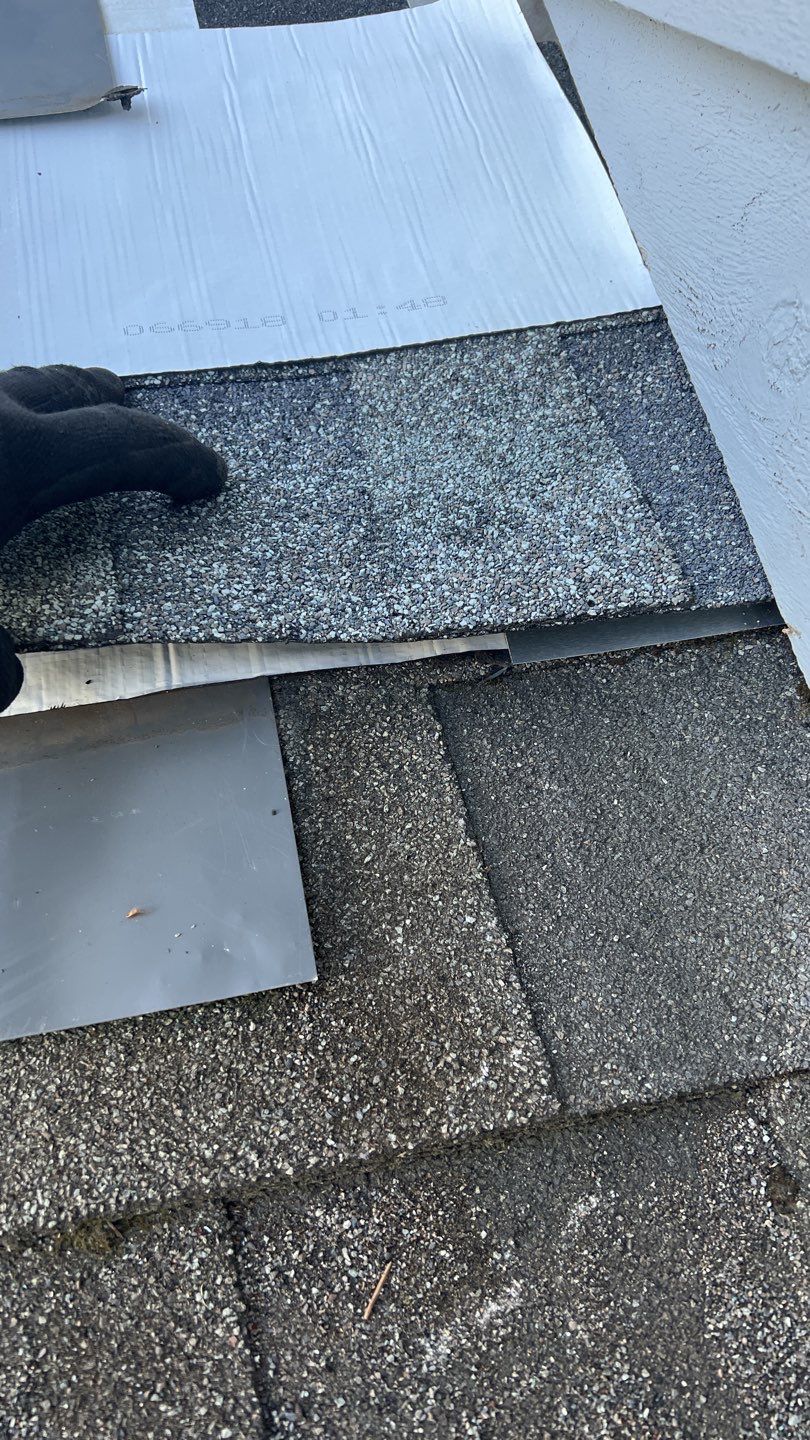 Step flashing repair. by Pro Home Services Inc