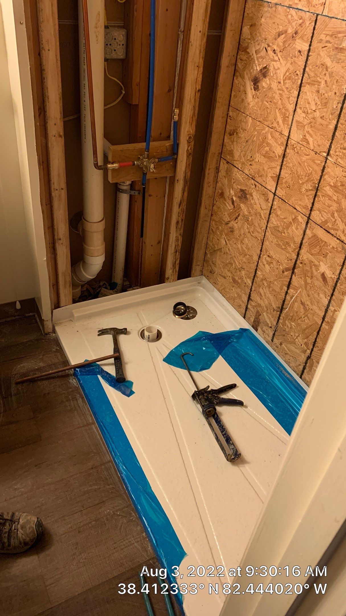 Tub to Shower Conversion using BCI Acrylic Shower System by Secure Construction Company Inc