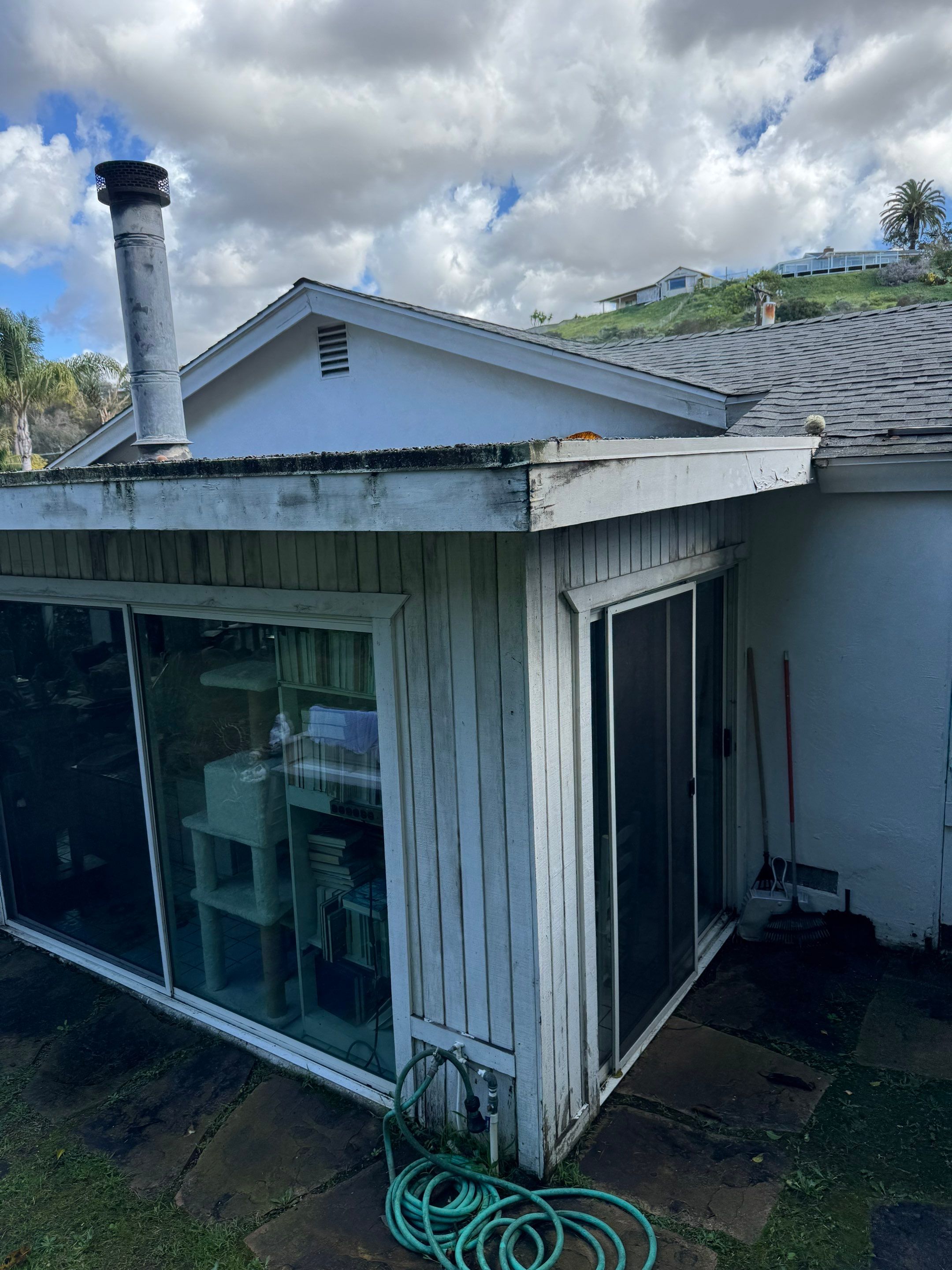Mission Bay TPO Roof Replacement with Porch Conversion by Zenith Roofing Services