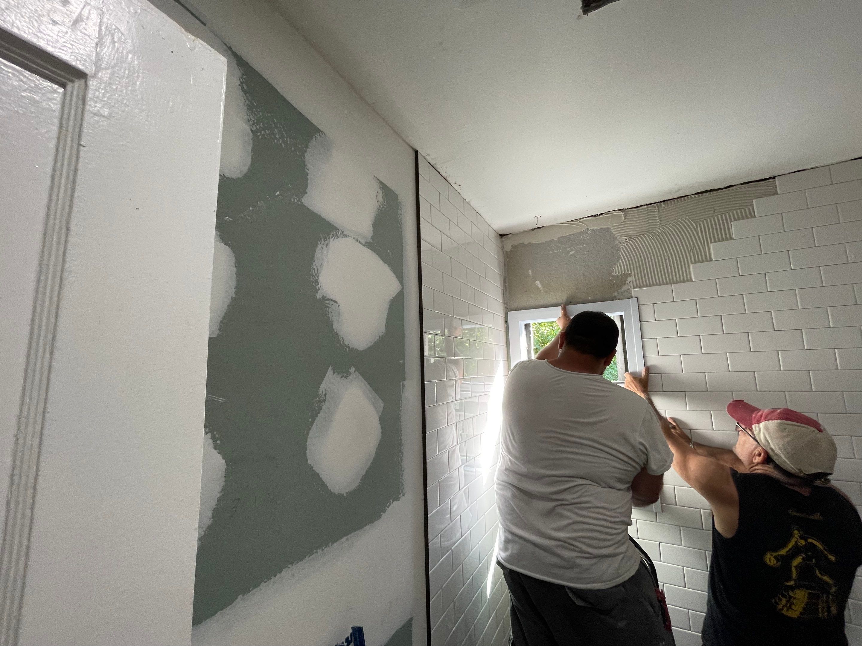 Basement Remodel using Tile by Home Concepts Construction