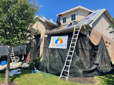 Residential Roofing Installation using GAF Timberline HDZ Mission Brown