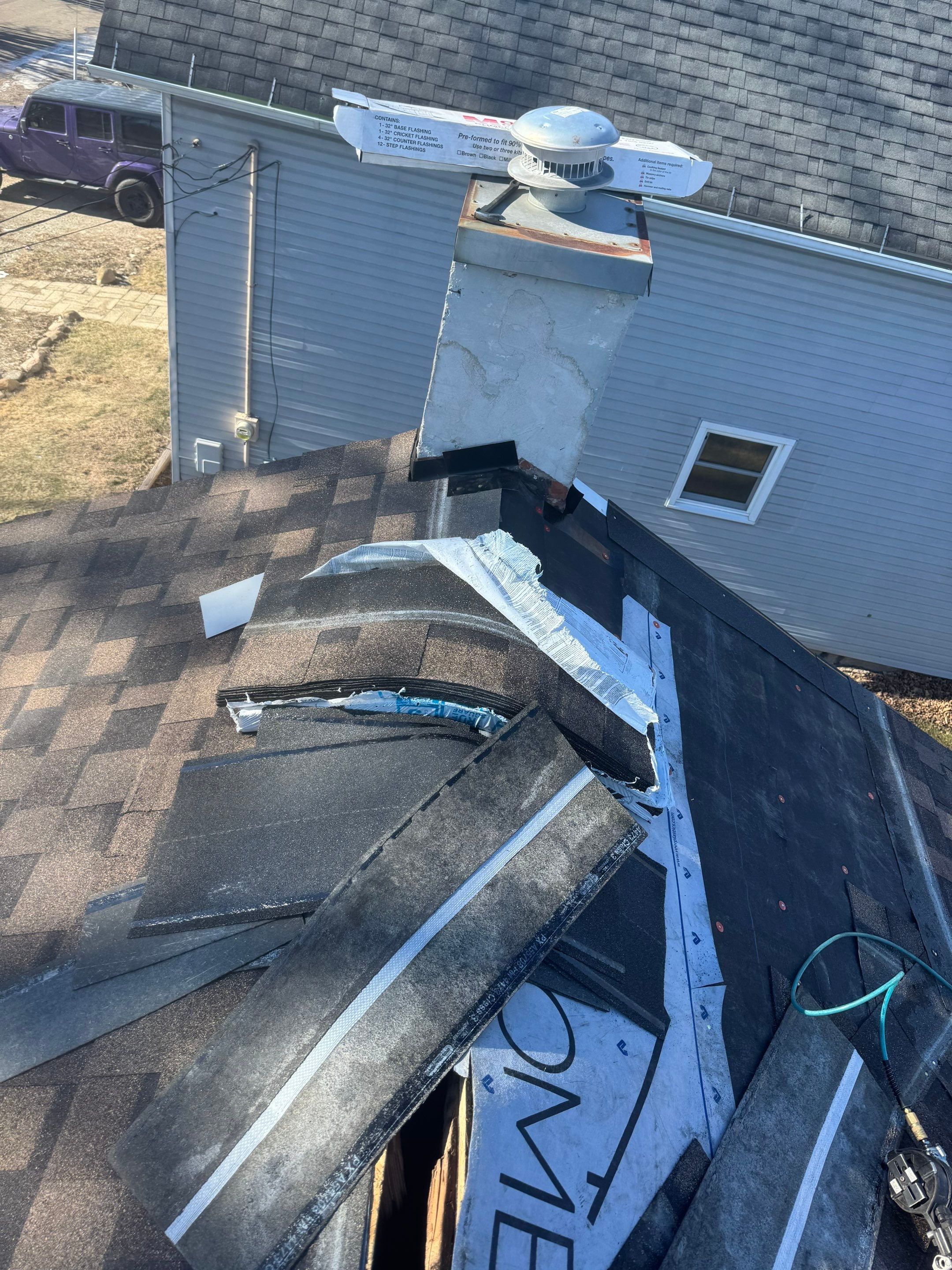 Sharkey Roof by Erie Home