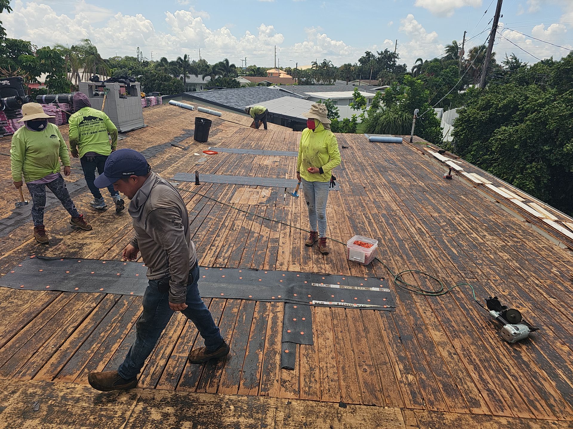 Project in St. Petersburg 33711 by Mitchell Roofing Company LLC 