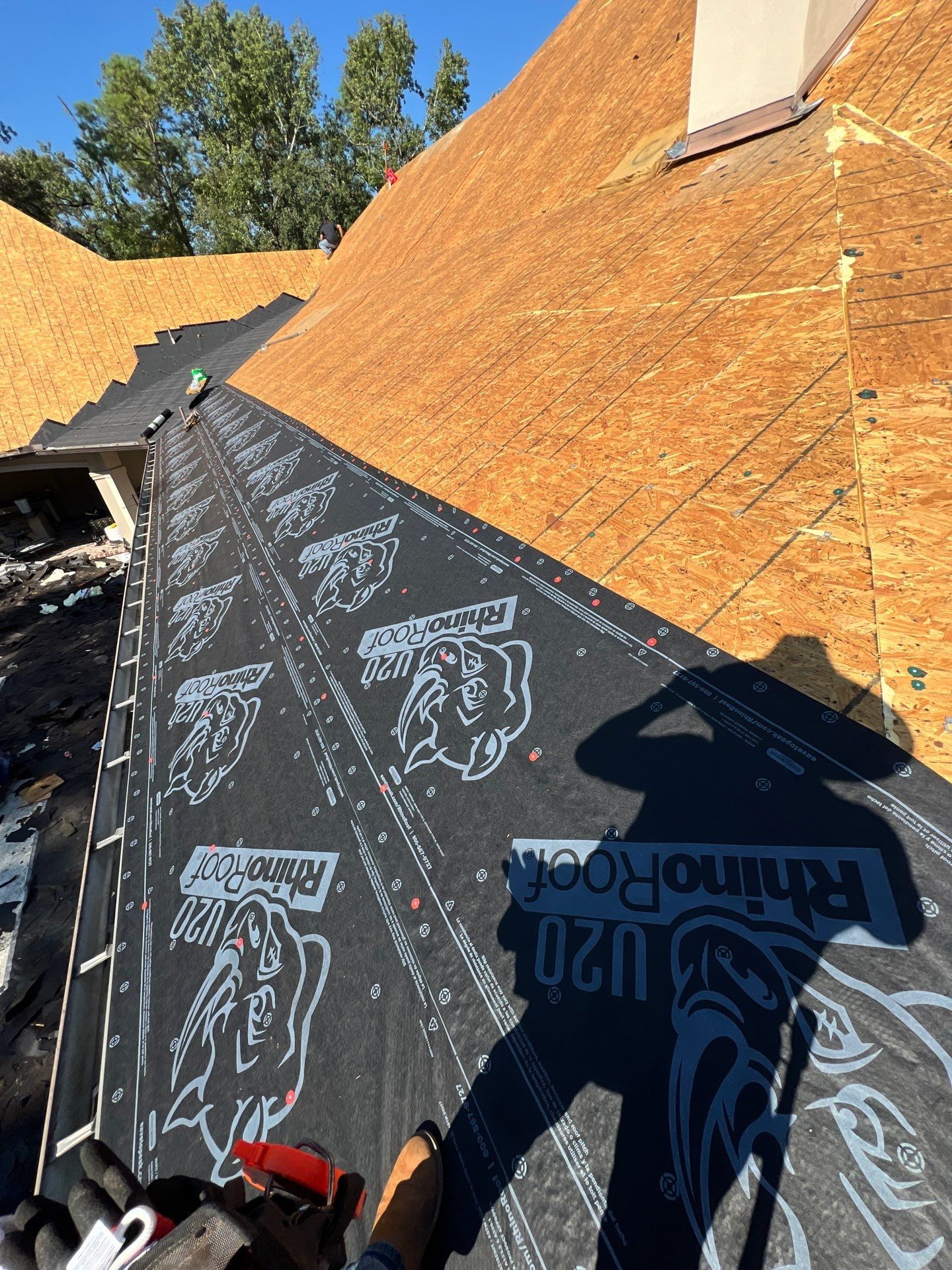 Residential Roofing Installation using Owen's Corning Duration (Lifetime) Shingles by Roof Repair Company