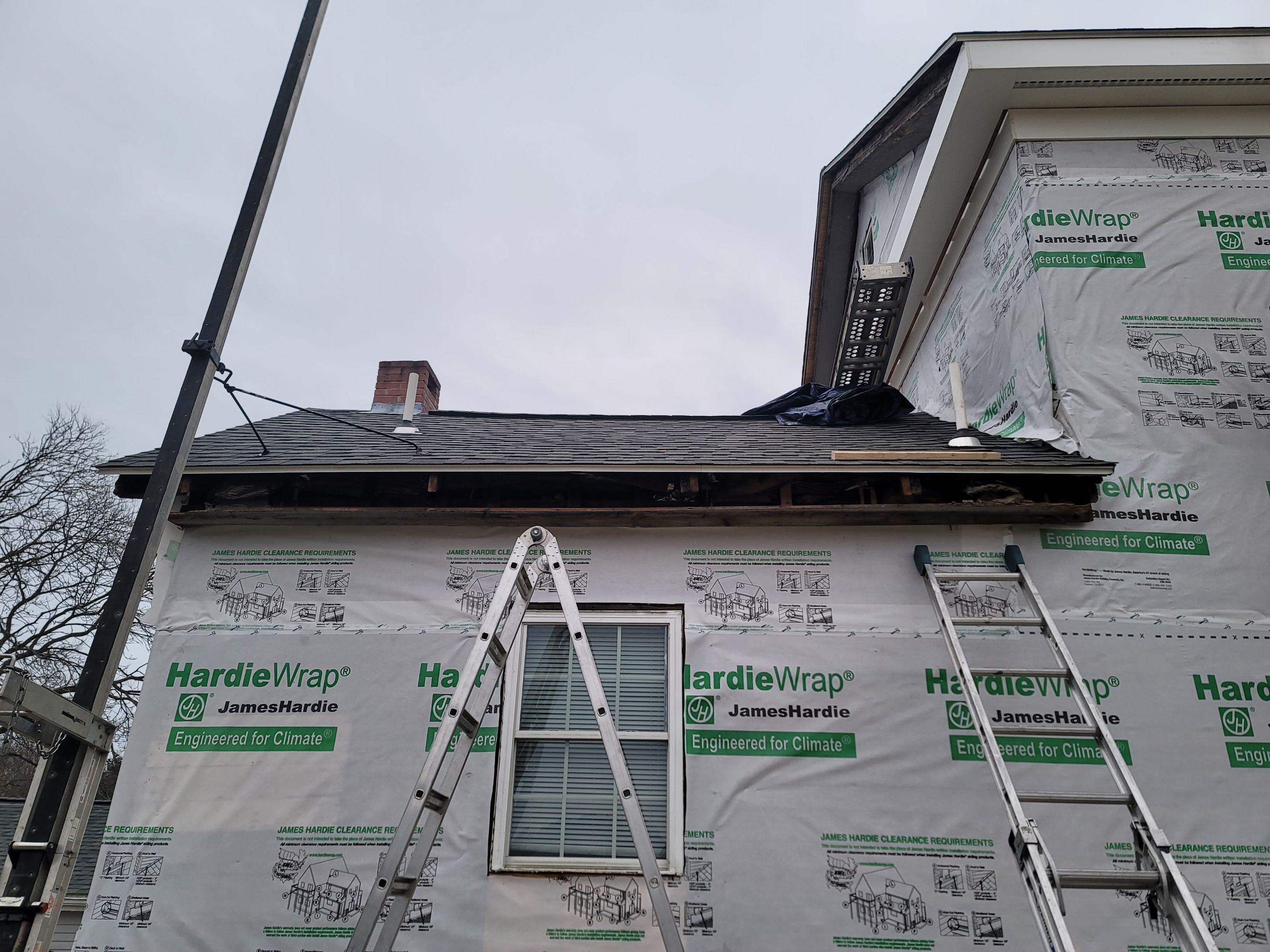 Siding Installation using James Hardie by UBrothers Construction
