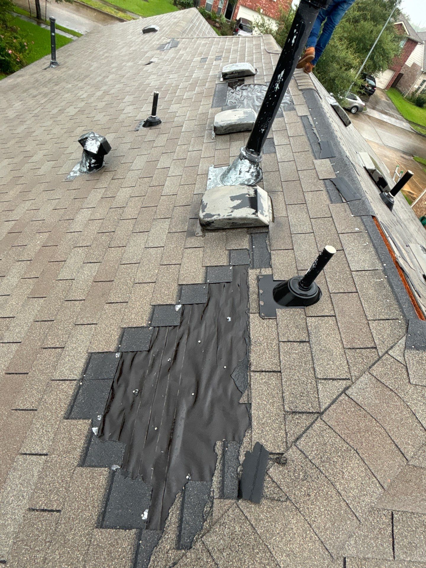 Residential Roofing Repair using Owen's Corning Duration (Lifetime) Shingles by Roof Repair Company