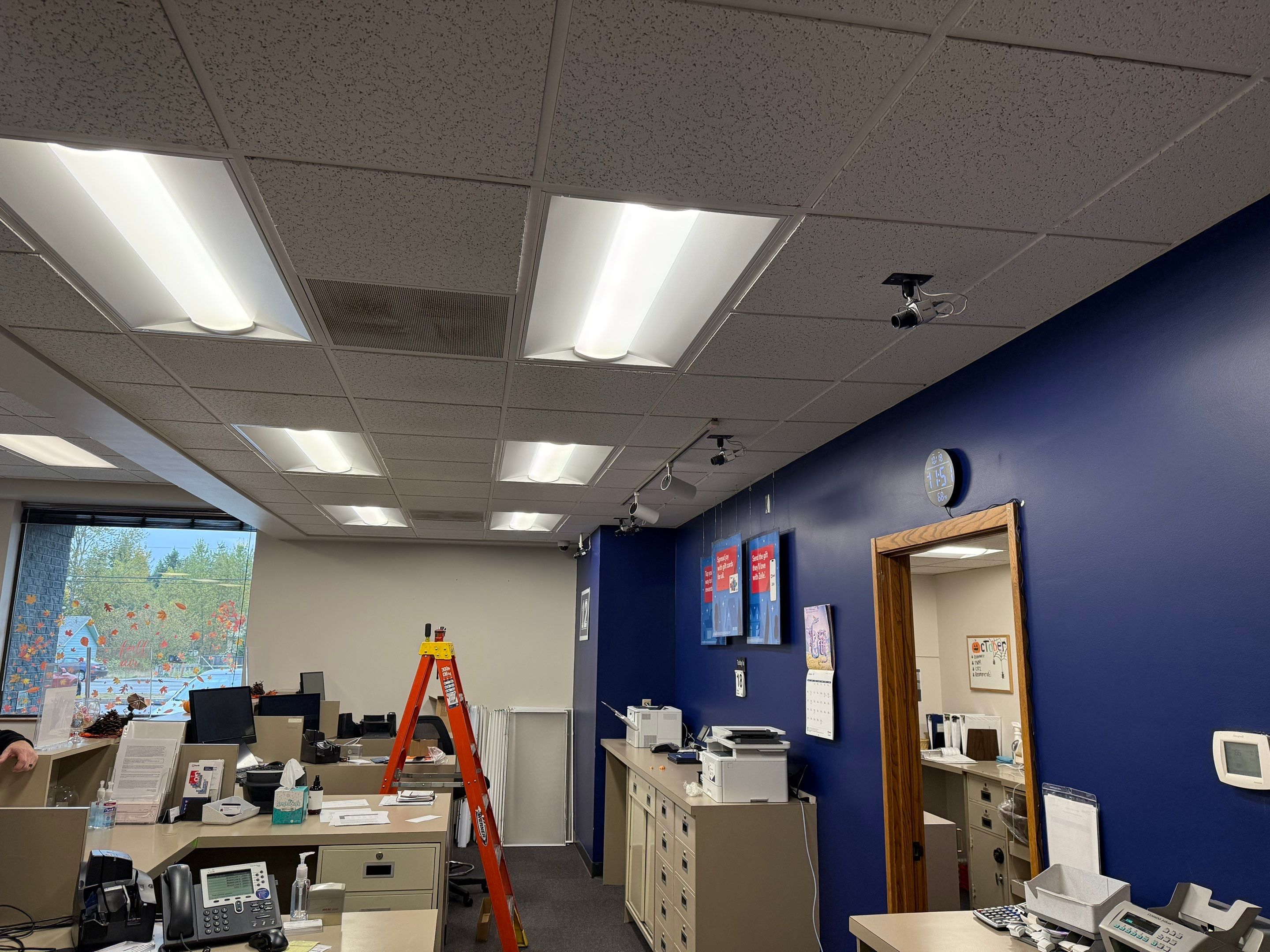 Bank in Renton by Aztec Electric LLC