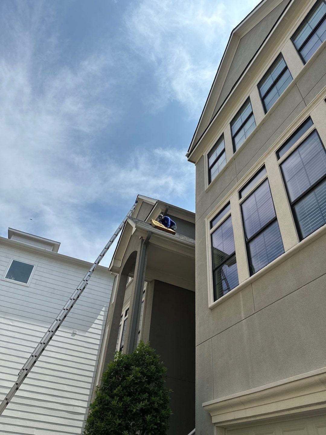 Hail Damage using Owen's Corning Duration (Lifetime) Shingles by Roof Repair Services LLC