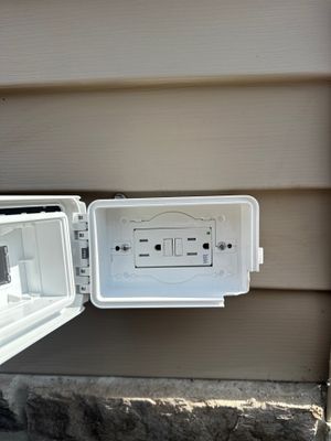 Exterior Outlet Installation