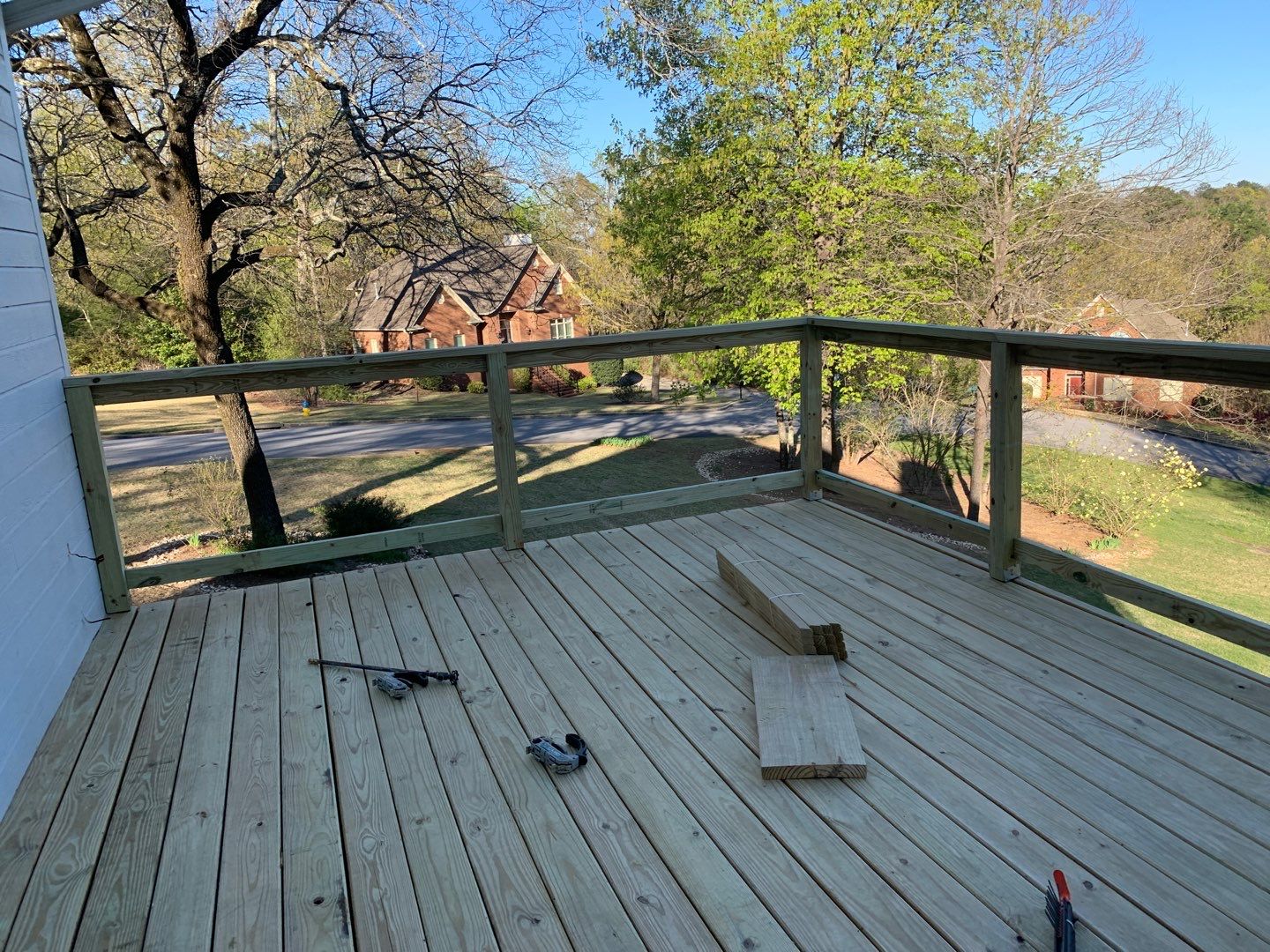 Shades Pointe Lane - Deck Installation  by Pillar and Pine