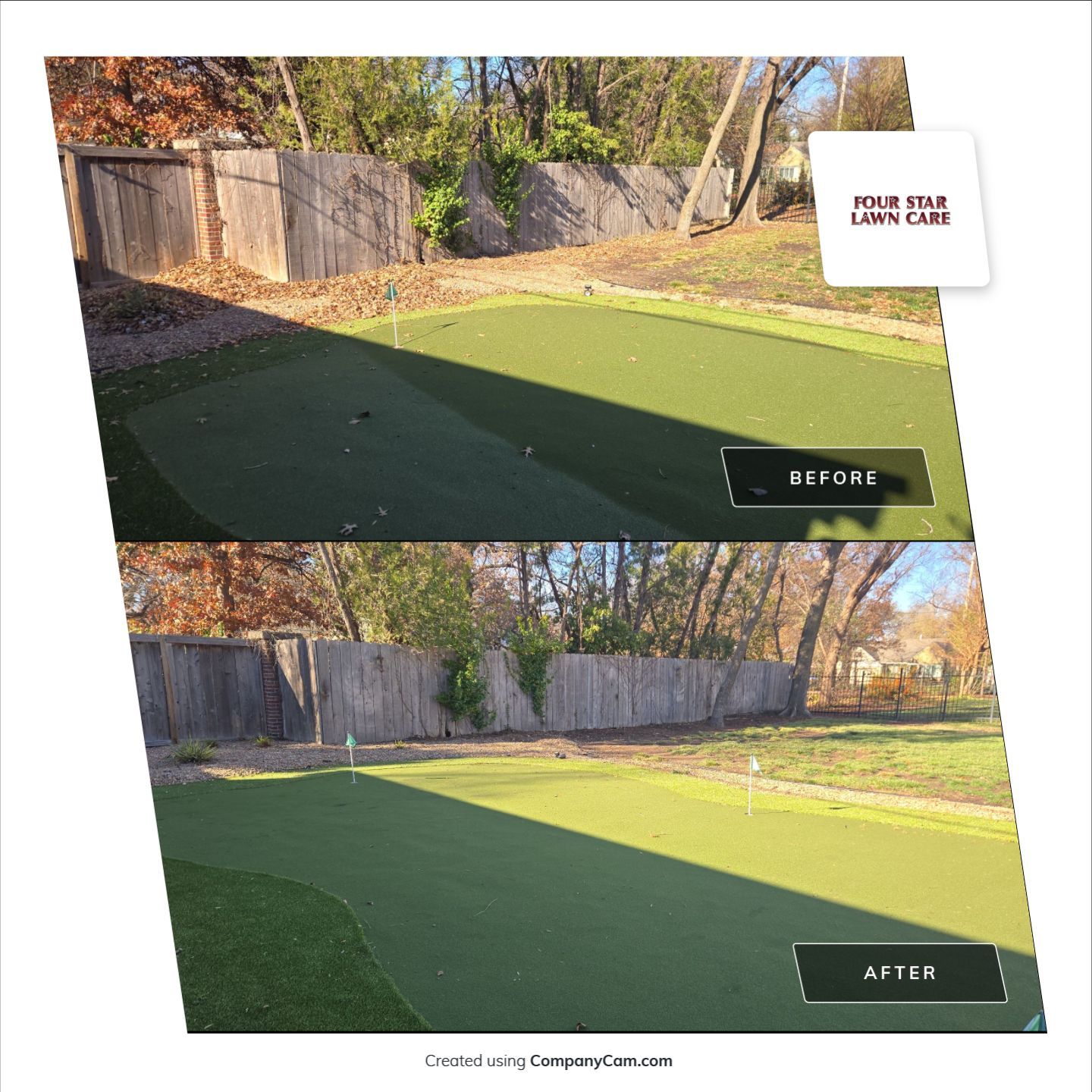 Project in Eastborough by Four Star Lawn Care