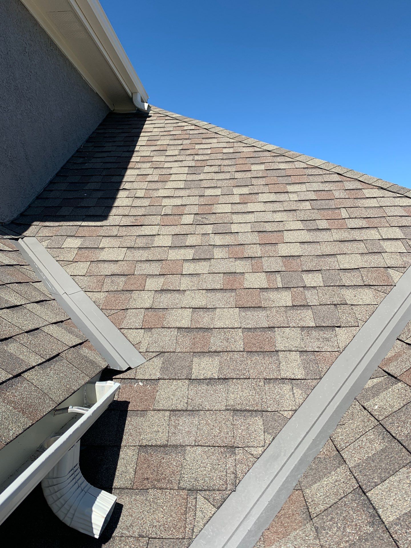 Hail Damaged Roof replacement in Staley Farms  by EEC  Windows, Siding & Roofing 