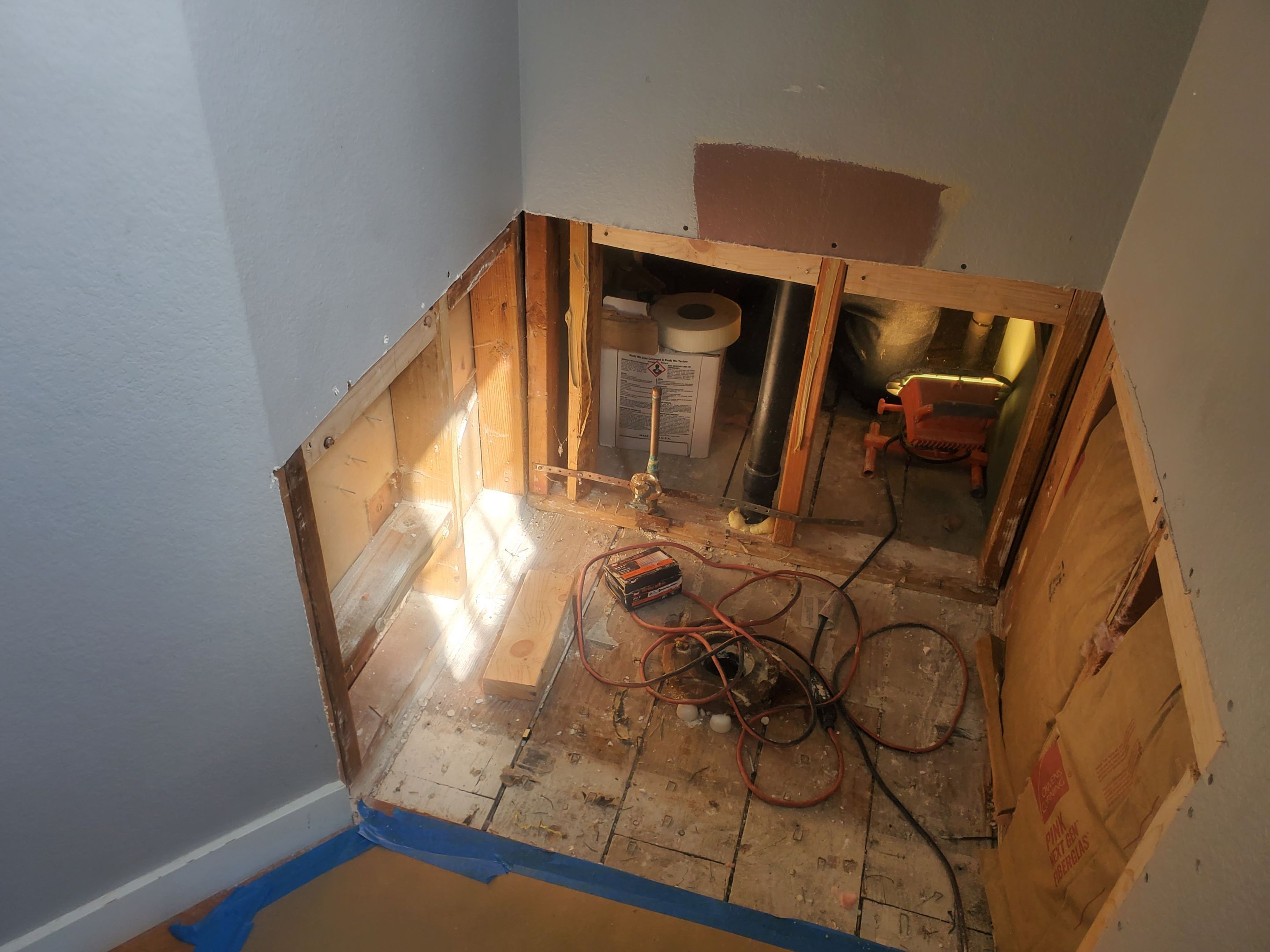 Storm Damage using Dehumidifiers by Construction Now LLC