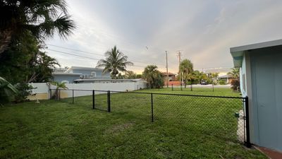 Holmes Beach, FL 4ft. Tall Black Chain-link