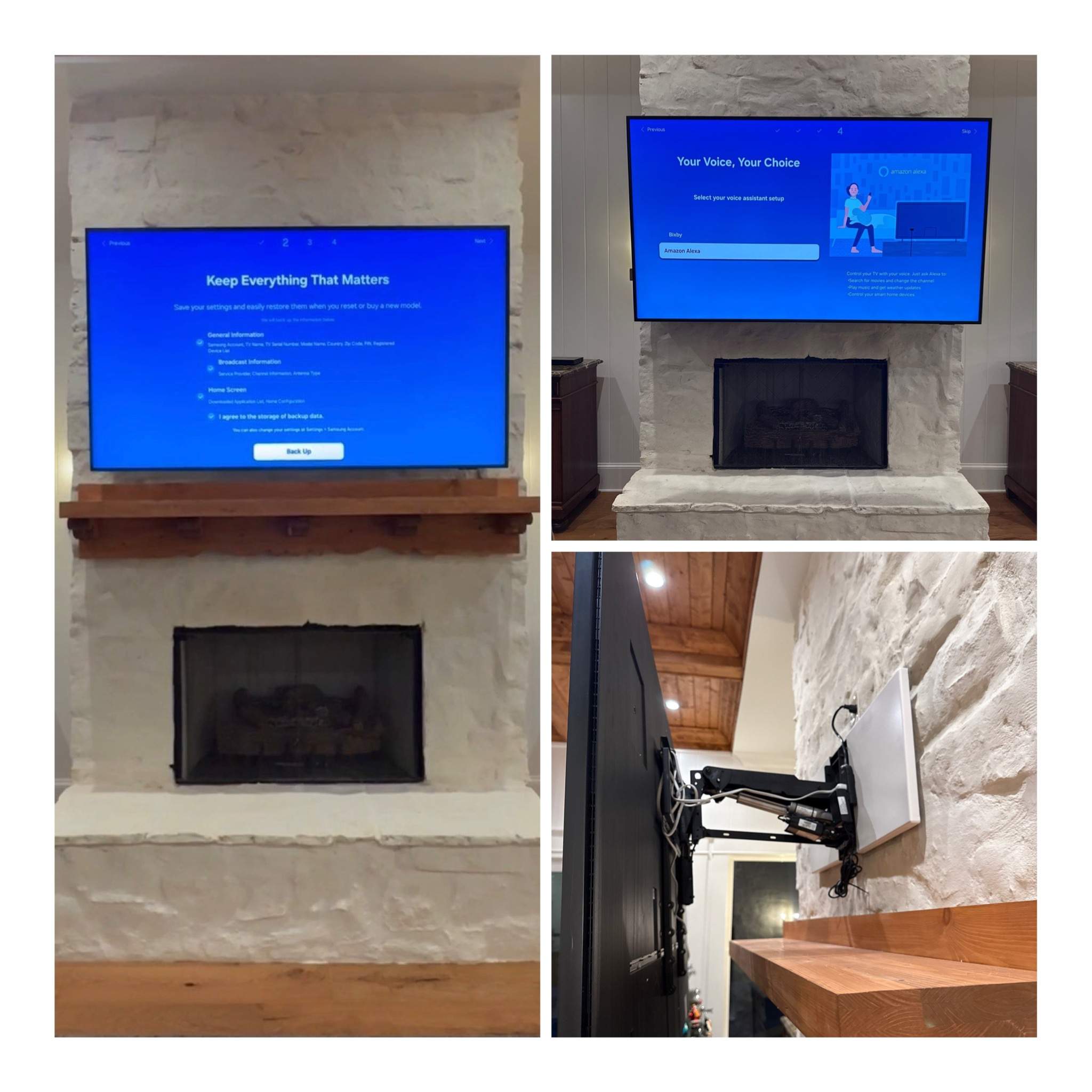 MantelMount Installation by Hangman Mounting & Installation