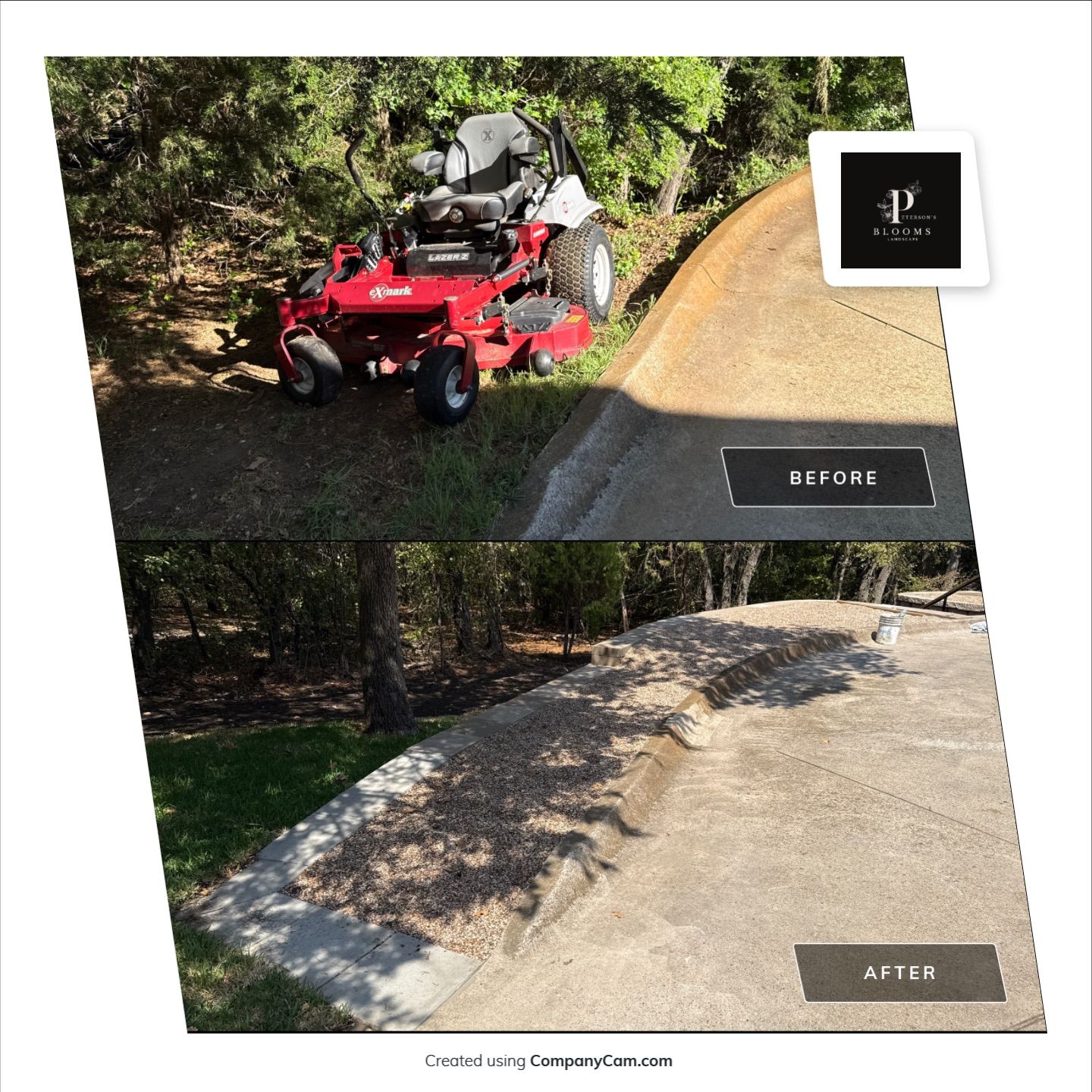In Progress Retaining Wall Project by Peterson’s