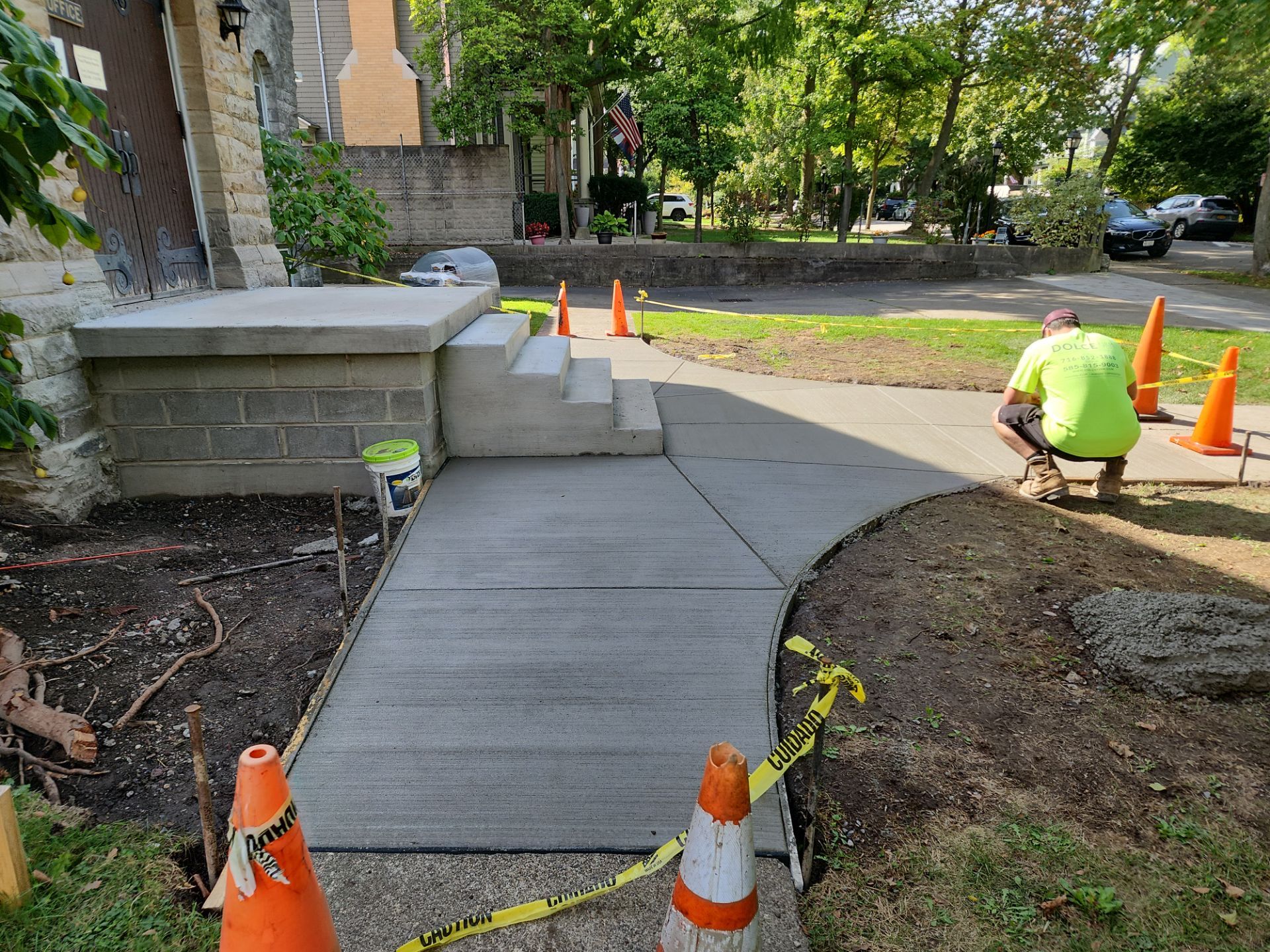 Concrete and Porch by Ivy Lea Construction